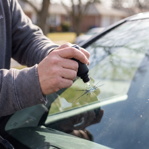 Brixtonel GlassFix — Windshield Chip & Crack Repair Kit