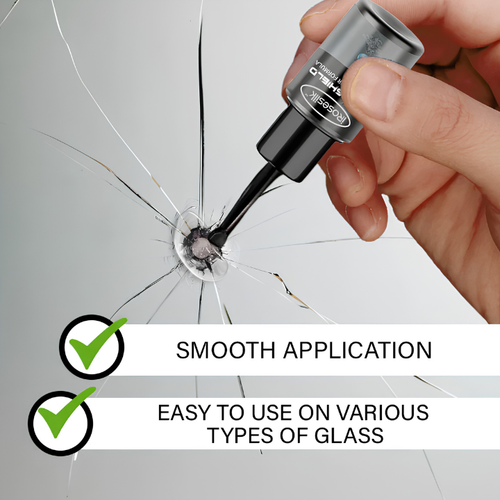 Brixtonel GlassFix — Windshield Chip & Crack Repair Kit